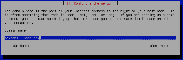 Debian 8 Domain Name Setting