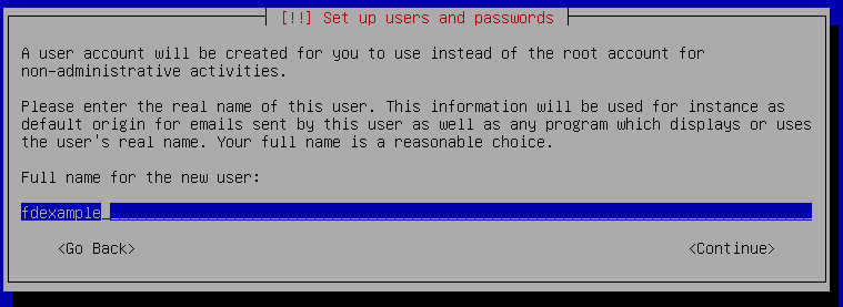 Debian 8 User Setting